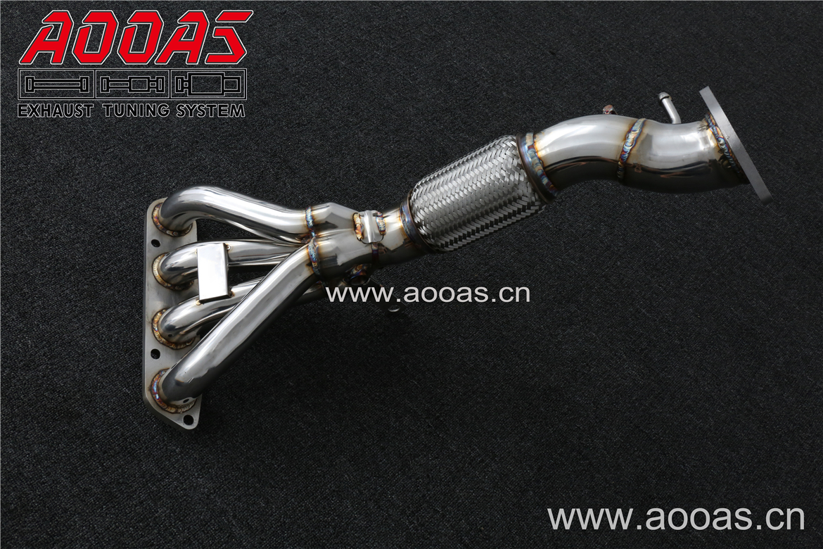 Mazda 20 ankesla 2.0    All SS304 / Decat (Catless) Manifold 